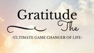 Gratitude game changer